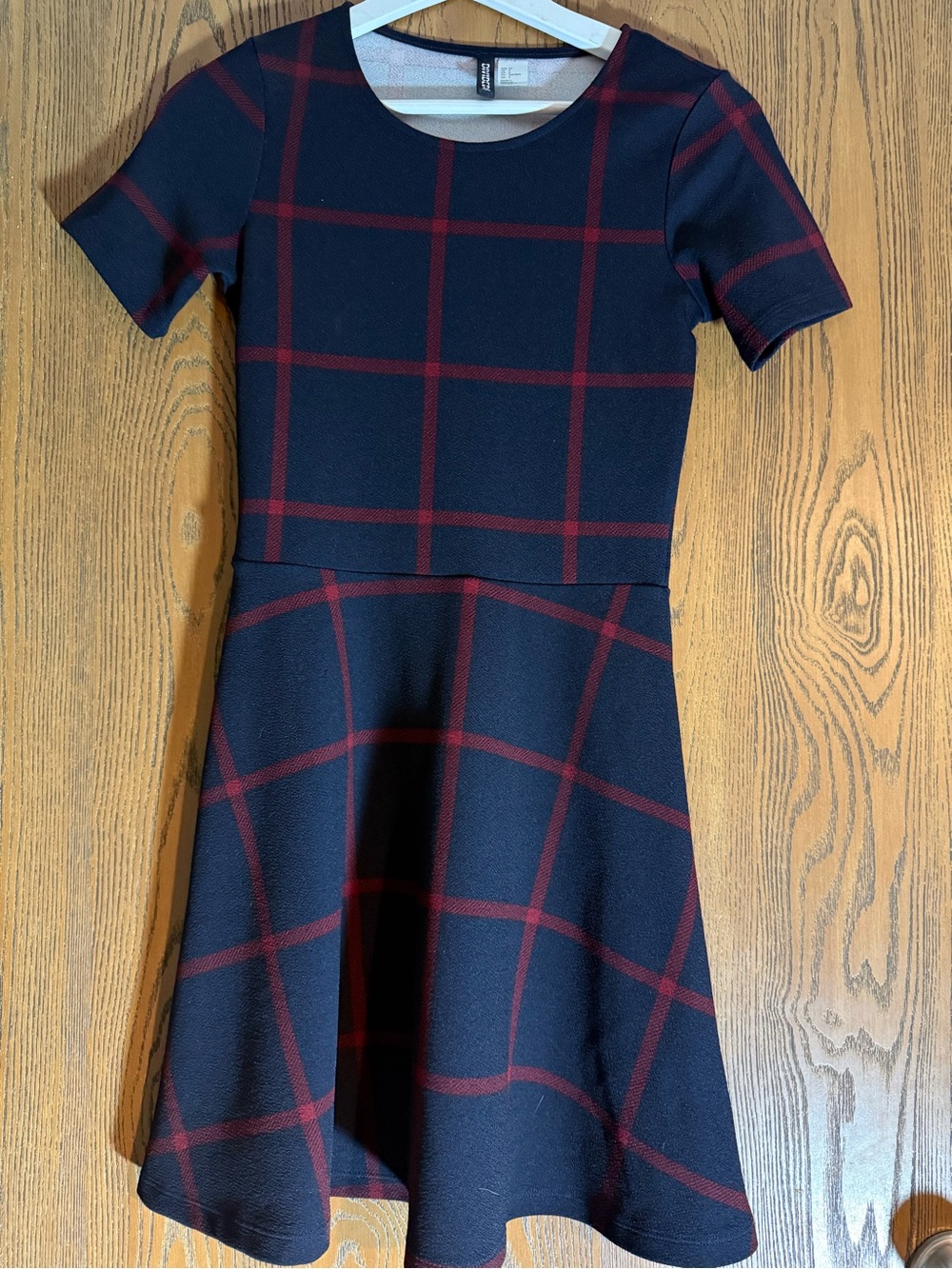 H&M Divided Black Crewneck Dress